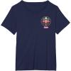 imageBarbie The Movie  Flamingo Crest TShirtNavy Blue