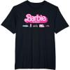 imageBarbie The Movie  Transportation Vehicles TShirtBlack