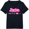 imageBarbie The Movie  Transportation Vehicles TShirtBlack