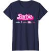 imageBarbie The Movie  Transportation Vehicles TShirtNavy Blue