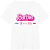 imageBarbie The Movie  Transportation Vehicles TShirtWhite