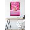 imageTrends International Mattel Barbie The Movie  Barbie Car Wall Poster 34L x 224W Unframed Version