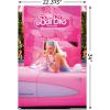 imageTrends International Mattel Barbie The Movie  Barbie Car Wall Poster 34L x 224W Unframed Version