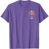 imageBarbie The Movie  Flamingo Crest TShirtPurple Heather