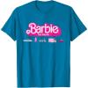 imageBarbie The Movie  Transportation Vehicles TShirtSapphire Blue