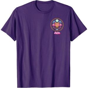 imageBarbie The Movie  Flamingo Crest TShirtPurple