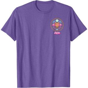 imageBarbie The Movie  Flamingo Crest TShirtPurple Heather