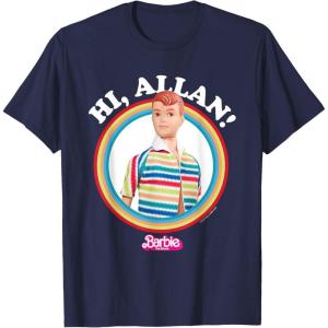imageBarbie The Movie  Hi Allan TShirtNavy Blue