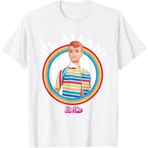 imageBarbie The Movie  Hi Allan TShirtWhite