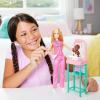 imageBarbie Baby Doctor Doll with Blonde Fashion Doll Wearing Pink Scrubs 1 Baby Doll with Baby Accessories ampamp Furniture