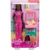 imageBarbie Baby Doctor Doll with Brunette Fashion Doll Wearing Pink Scrubs 1 Baby Doll with Baby Accessories ampamp Furniture