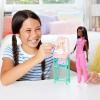 imageBarbie Baby Doctor Doll with Brunette Fashion Doll Wearing Pink Scrubs 1 Baby Doll with Baby Accessories ampamp Furniture