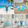 imageBarbie BathPoolBeach Soft Cotton Terry Hooded Towel Wrap 24 in x 50 in By Franco KidsBaby Shark