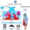 imageBarbie BathPoolBeach Soft Cotton Terry Hooded Towel Wrap 24 in x 50 in By Franco KidsBlues Clues