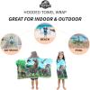 imageBarbie BathPoolBeach Soft Cotton Terry Hooded Towel Wrap 24 in x 50 in By Franco KidsJurassic World
