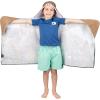 imageBarbie BathPoolBeach Soft Cotton Terry Hooded Towel Wrap 24 in x 50 in By Franco KidsJurassic World Dominion