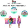 imageBarbie BathPoolBeach Soft Cotton Terry Hooded Towel Wrap 24 in x 50 in By Franco KidsKarmas World