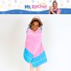 imageBarbie BathPoolBeach Soft Cotton Terry Hooded Towel Wrap 24 in x 50 in By Franco KidsMs Rachel  Joy of Learning