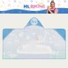 imageBarbie BathPoolBeach Soft Cotton Terry Hooded Towel Wrap 24 in x 50 in By Franco KidsMs Rachel  Splash is Fun