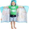 imageBarbie BathPoolBeach Soft Cotton Terry Hooded Towel Wrap 24 in x 50 in By Franco KidsMulticolor