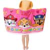 imageBarbie BathPoolBeach Soft Cotton Terry Hooded Towel Wrap 24 in x 50 in By Franco KidsMulticolors