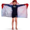 imageBarbie BathPoolBeach Soft Cotton Terry Hooded Towel Wrap 24 in x 50 in By Franco KidsMulticolour
