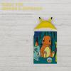 imageBarbie BathPoolBeach Soft Cotton Terry Hooded Towel Wrap 24 in x 50 in By Franco KidsPokemon  Friends