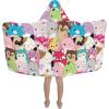 imageBarbie BathPoolBeach Soft Cotton Terry Hooded Towel Wrap 24 in x 50 in By Franco KidsSquishmallows