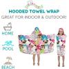 imageBarbie BathPoolBeach Soft Cotton Terry Hooded Towel Wrap 24 in x 50 in By Franco KidsSquishmallows