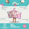 imageBarbie BathPoolBeach Soft Cotton Terry Hooded Towel Wrap 24 in x 50 in By Franco KidsSquishmallows Cienna