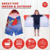 imageBarbie BathPoolBeach Soft Cotton Terry Hooded Towel Wrap 24 in x 50 in By Franco KidsThe Flash