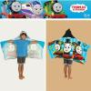 imageBarbie BathPoolBeach Soft Cotton Terry Hooded Towel Wrap 24 in x 50 in By Franco KidsThomas  Friends  Big Movers