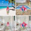imageBarbie BathPoolBeach Soft Cotton Terry Hooded Towel Wrap 24 in x 50 in By Franco KidsTrolls