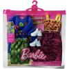 imageBarbie Clothes Fashion ampamp Accessories Pack Fashion Dolls Set Includes 2 Complete Looks with Vibrant Outfits ampamp Styling Pieces