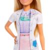imageBarbie Dentist Doll with Blonde Fashion Doll with Blue Dress and Lab Coat 1 Kid Doll Medical Doctor Furniture ampamp AccessoriesBlue