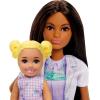 imageBarbie Dentist Doll with Brunette Fashion Doll with Blue Dress and Lab Coat 1 Kid Doll Medical Doctor Furniture ampamp Accessories