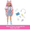 imageBarbie Dream Besties Doll and Accessories Daisy Jean Posable Fashion Doll with Removable Fashions ampamp Wavy Pink Hair 9 DJ ampamp Music Themed Pieces
