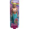 imageBarbie Mermaid Doll with Pink Fantasy Hair ampamp Headband Accessory Toy with StarfishInspired Bodice ampamp Soft Orange TailBlue  Yellow