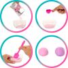 imageBarbie Party Unboxed Doll ampamp Accessories Pet Birthday Series Birthday Bows Set with 10 Surprises Including Color Change ampamp CakeDecorating Activity