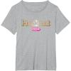 imageBarbie The Movie  President TShirtHeather Grey