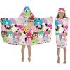 imageBarbie BathPoolBeach Soft Cotton Terry Hooded Towel Wrap 24 in x 50 in By Franco KidsSquishmallows