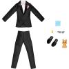 imageBarbie Clothes Set Fashion ampamp Accessories Pack for Barbie Dolls Bridal Theme with Wedding Dress Veil Bouquet Shoes ampamp JewelryMulticolor