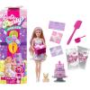 imageBarbie Party Unboxed Doll ampamp Accessories Pet Birthday Series Birthday Bows Set with 10 Surprises Including Color Change ampamp CakeDecorating Activity