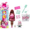 imageBarbie Party Unboxed Doll ampamp Accessories Pet Birthday Series Shimmerin Hearts Set with 10 Surprises Including Color Change ampamp CakeDecorating Activity