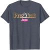 imageBarbie The Movie  President TShirtHeather Blue
