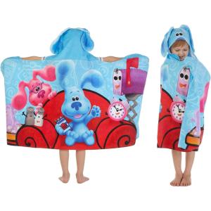 imageBarbie BathPoolBeach Soft Cotton Terry Hooded Towel Wrap 24 in x 50 in By Franco KidsBlues Clues