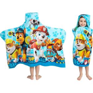 imageBarbie BathPoolBeach Soft Cotton Terry Hooded Towel Wrap 24 in x 50 in By Franco KidsMulticolor