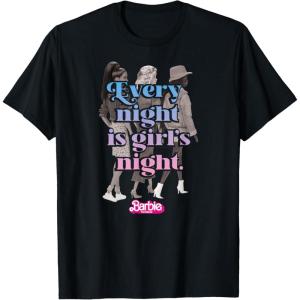 imageBarbie The Movie  Every Night Is Girls Night TShirtBlack