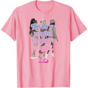 imageBarbie The Movie  Every Night Is Girls Night TShirtPink