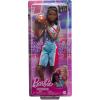 imageBarbie Careers Fashion Doll ampamp Accessories Made to Move Brunette Basketball Player Wearing Removable Uniform with Ball 22 Bendable Joints